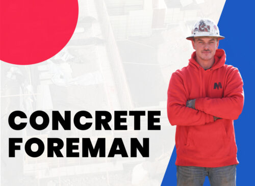 Concrete Foreman Job in Spokane
